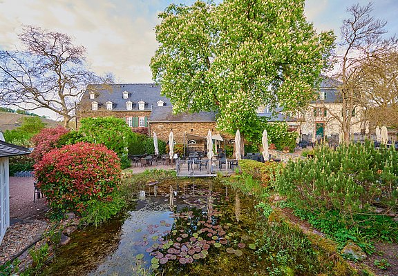 Terrasse am Seerosenteich
