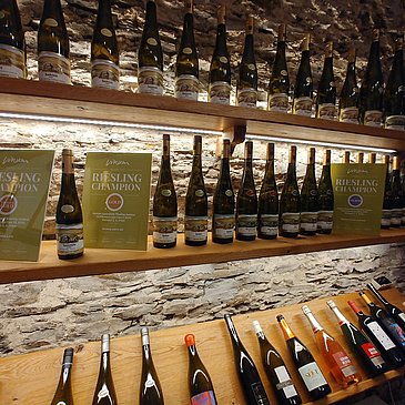Vinothek im Weingut