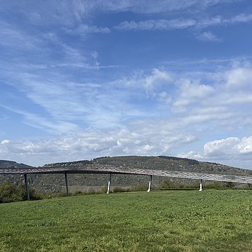 Panoramasteg am Rastplatz
