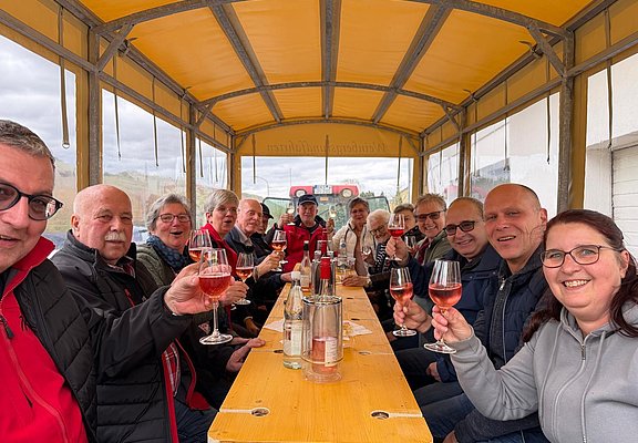 lanwagentour Weinhof Sankt Anna