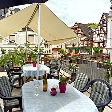 Terrasse zum Marktplatz