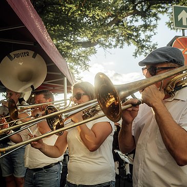 Musik auf dem Weinfest