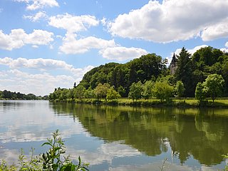Mosel-Radweg hinter Nennig