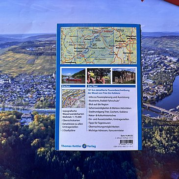 Mosel Trier-Koblenz - Kanu Kompakt Rückseite