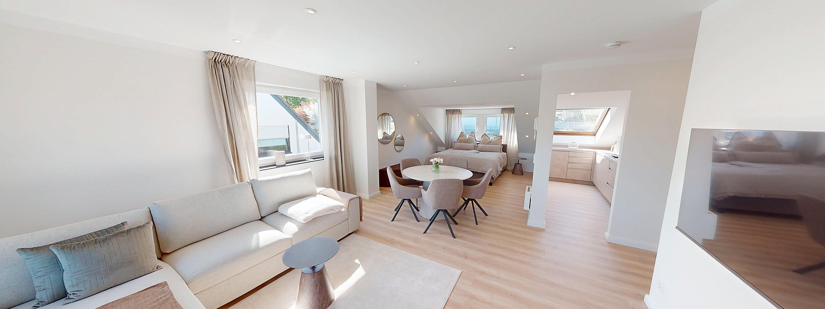 Moderne Ferienwohnung für insgesamt 5 Personen
