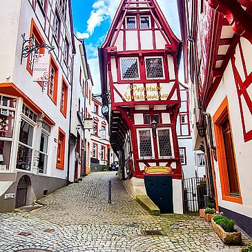 Kultur_Spitzhäuschen_Fachwerk_Bernkastel ©Wein- un