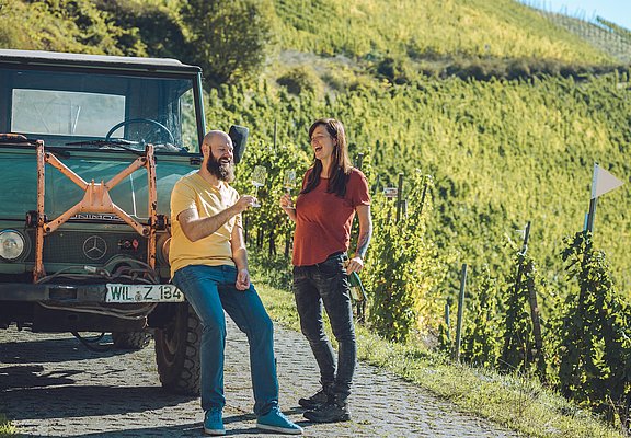 Weingenuss im Weinberg