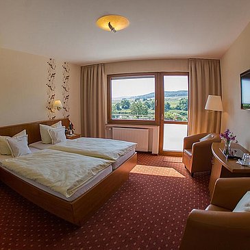 Doppelzimmer mit Balkon