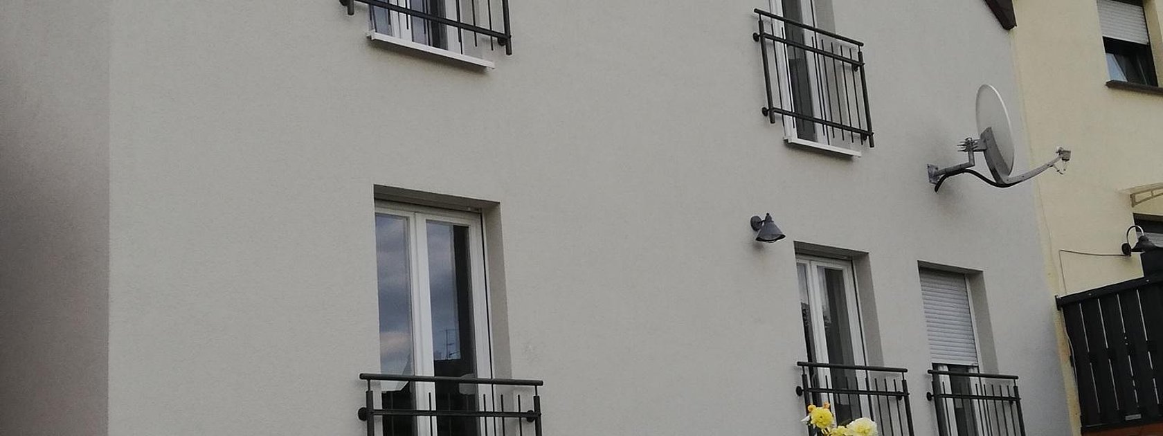 Hausansicht von der Rückseite