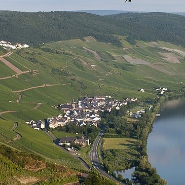 Himmelreich-Panorama über der Mosel