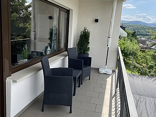 Balcony with lounge