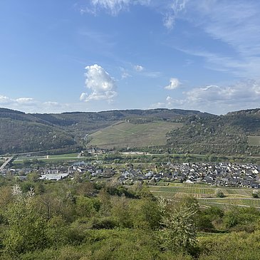 Ausblick am Rastplatz
