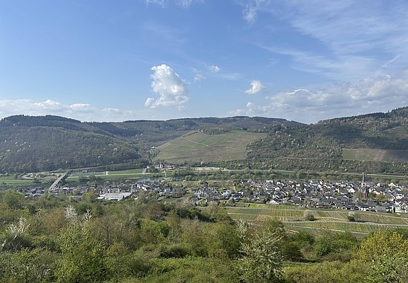 Ausblick am Rastplatz