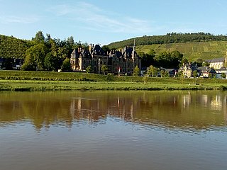 Startpunkt: Der Ort Lieser an der Mosel