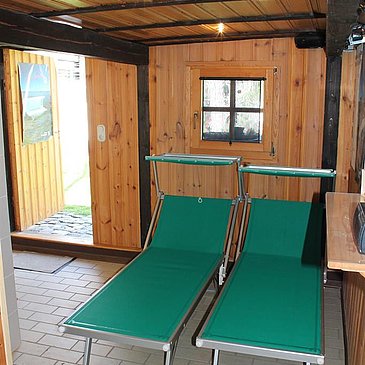 Sauna und Solarium