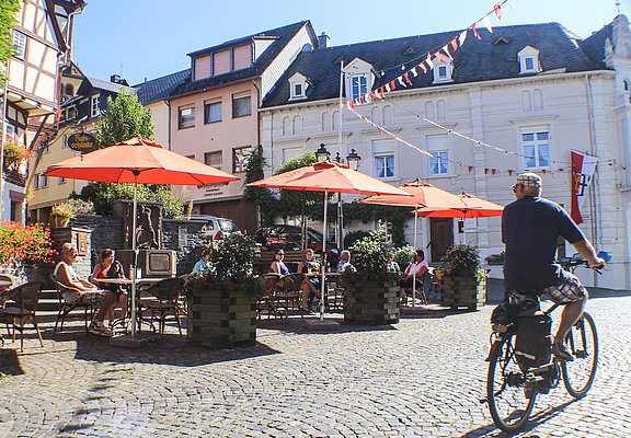 Blick auf den Marktplatz