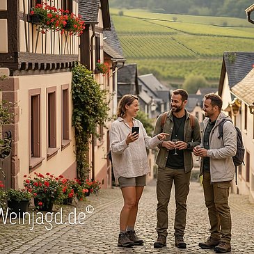 Weinjagd in Bernkastel-Kues an der Mosel