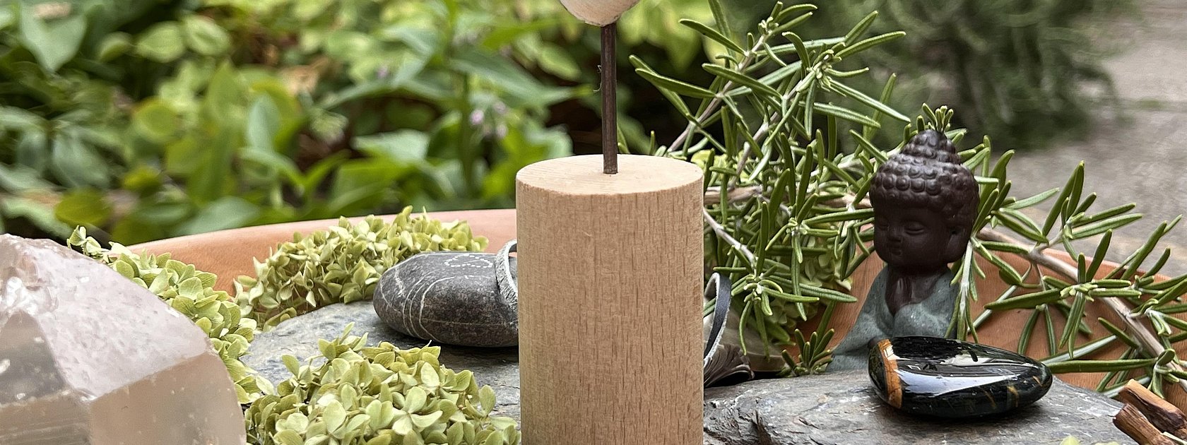 Oasentag im Atelier im Garten