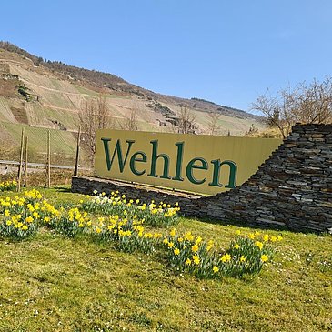 Ortsschild Wehlen