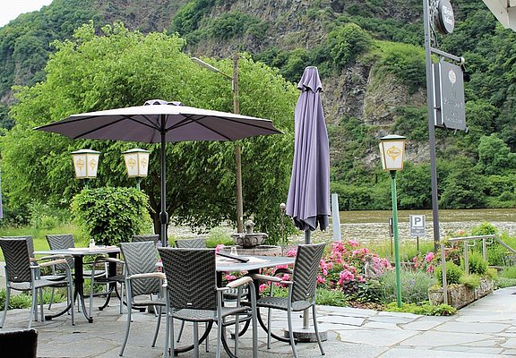 Terrasse mit Loreleyblick