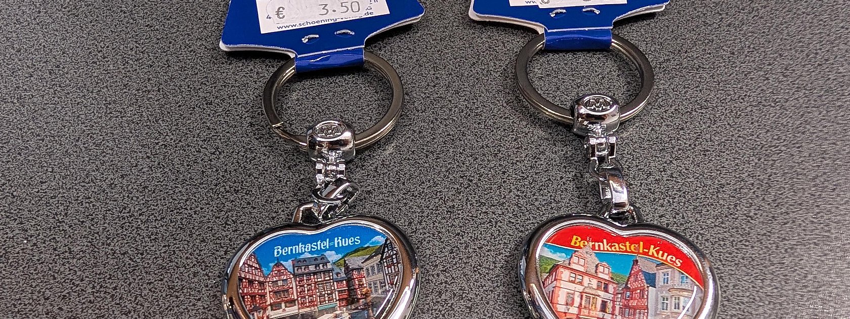 Schlüsselanhänger Herz in 2 Varianten