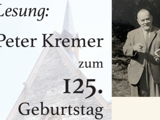 Lesung Peter Kremer
