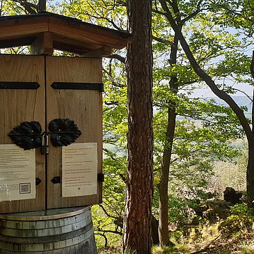 Weinschrank auf der Josphinenhöhe