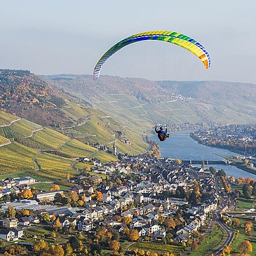 Blick auf die Doppelgemeinde