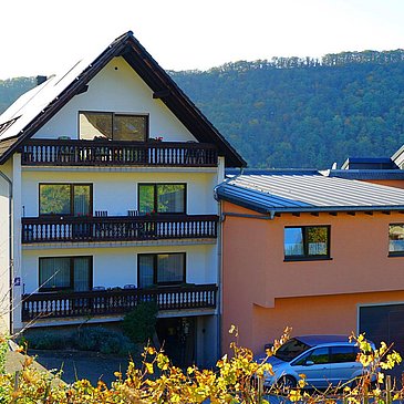 Haus Berghof Ansicht vor dem Haus