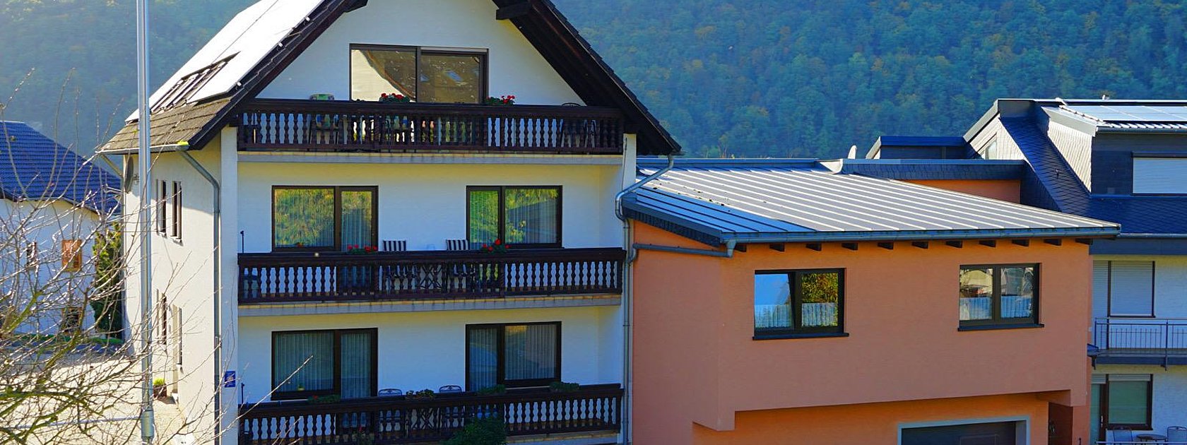 Haus Berghof Ansicht vor dem Haus