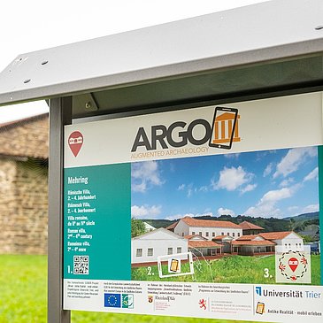 ARGO Punkt der Römischen Villa bei Mehring