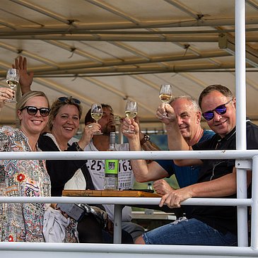 Weinprobe auf der Mosel