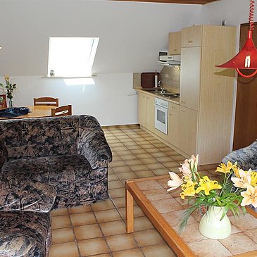 Fewo 3  Wohnzimmer