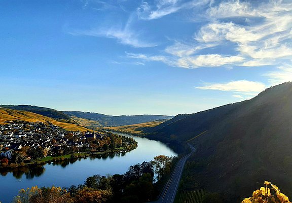 Mosellandschaft im Herbst