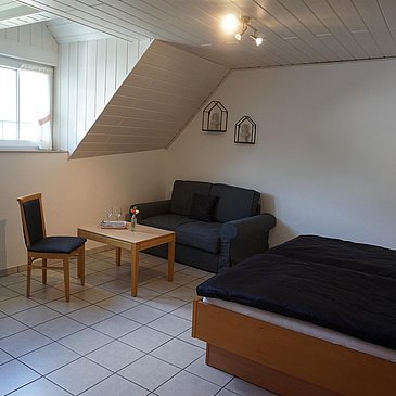 Komfort Doppelzimmer Sitzecke