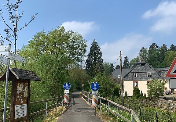 Weg in der Nähe des Kloster Machern