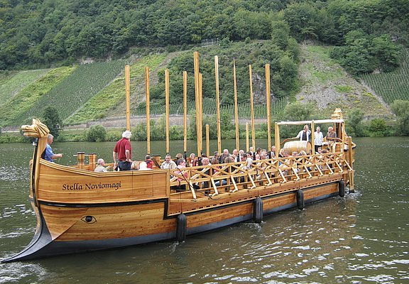 Schiffahrt auf der Stella Noviomagi