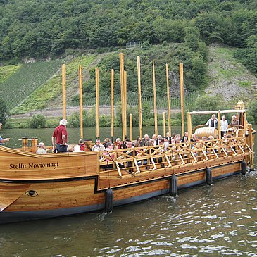 Schiffahrt auf der Stella Noviomagi