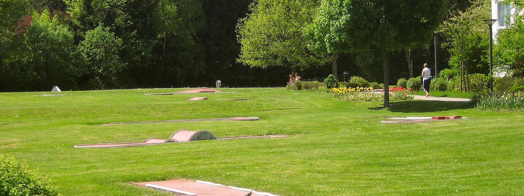 Minigolf am Kurgastzentrum