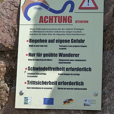Hinweisschilder 