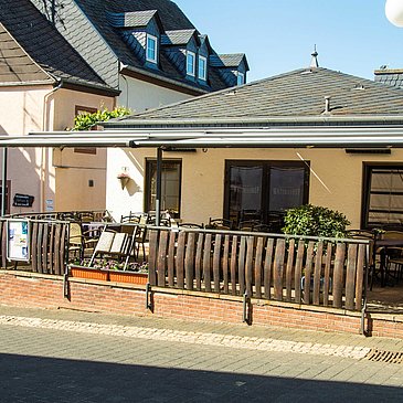 Ferienweingut Matthiashof Außenbereich