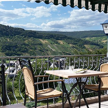 Blick von der Terrasse