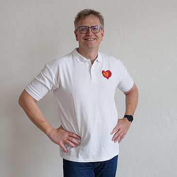 Poloshirt weiß Herren