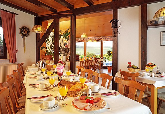 Frühstücksraum Gasthaus zur Traube