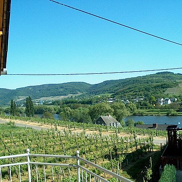 Balkon Wein- und Gaestehaus Genetsch Lieser Mosel 