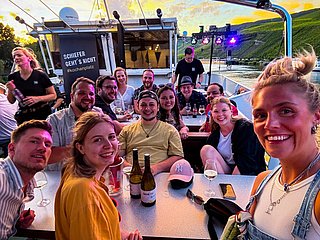 Winzer BBQ auf dem Schiff