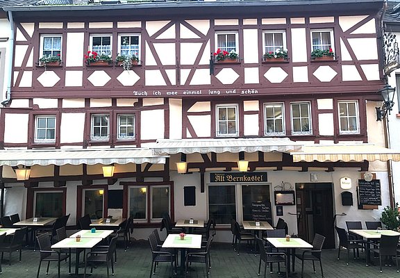 Außengatronomie Restaurant Alt Bernkastel