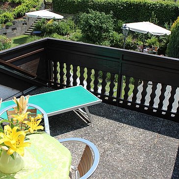 Fewo 3 Balkon