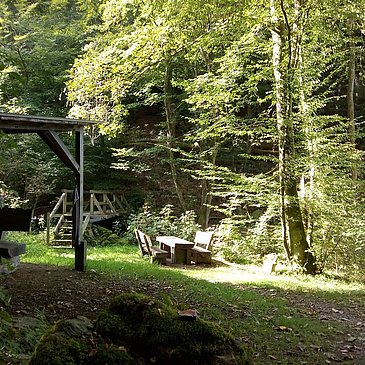 Rastplatz am Hinterbach