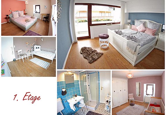 Schlaf- Kinderzimmer 1. Etage